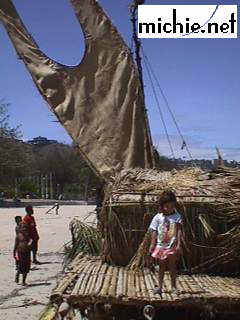 Lakatoi Canoe - Hiri Moale Festival 1999